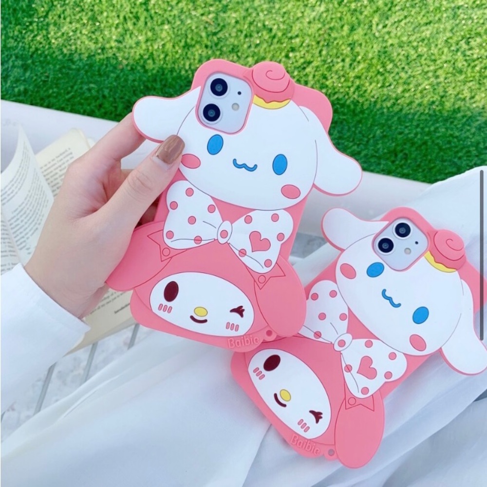 Kawaii Sanrio Cinnamoroll/My Melody Phone Case
